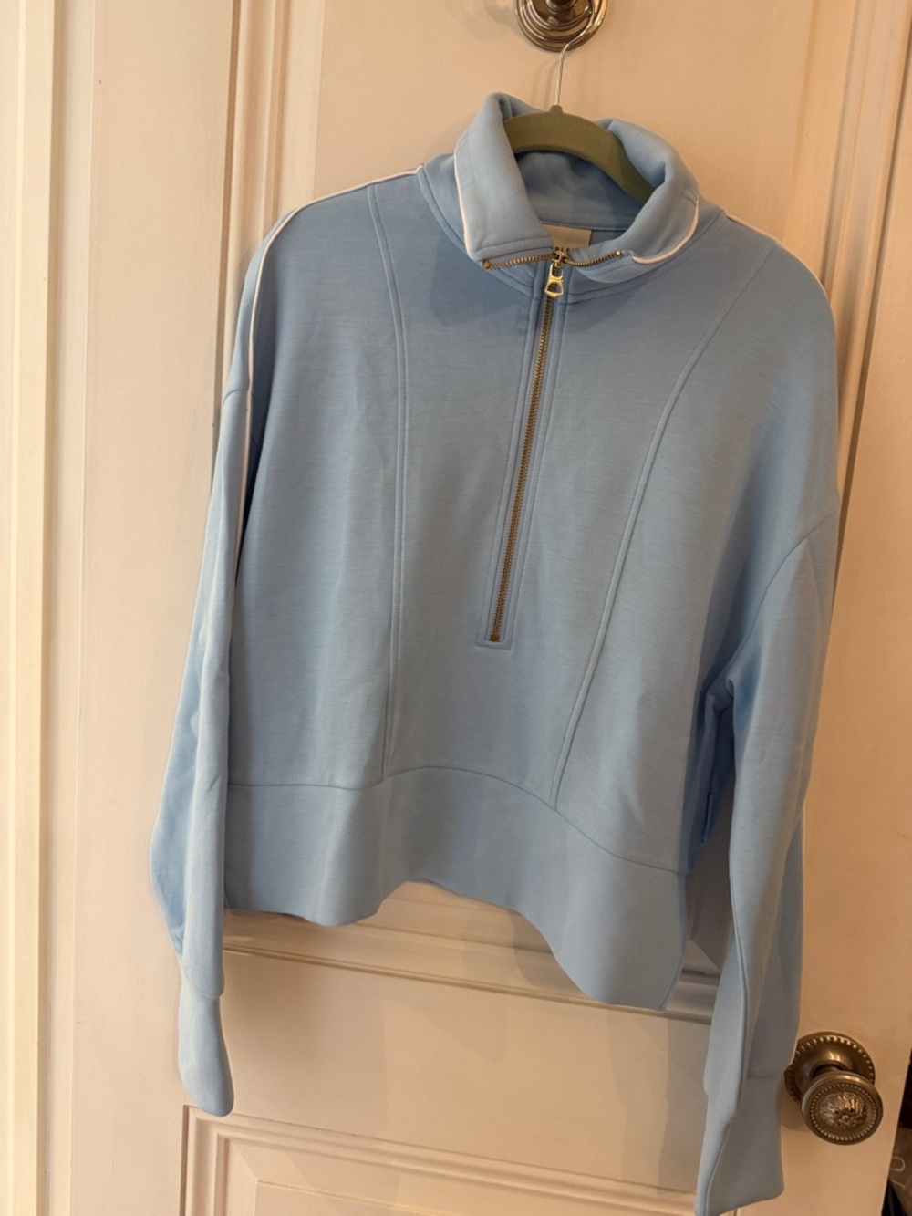 Varley Davenport Blue Half-Zip
